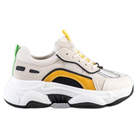 SHELOVET Snyggt mode beige mångfärgad