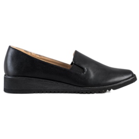 Goodin Bekväma Slip-On Loafers svart