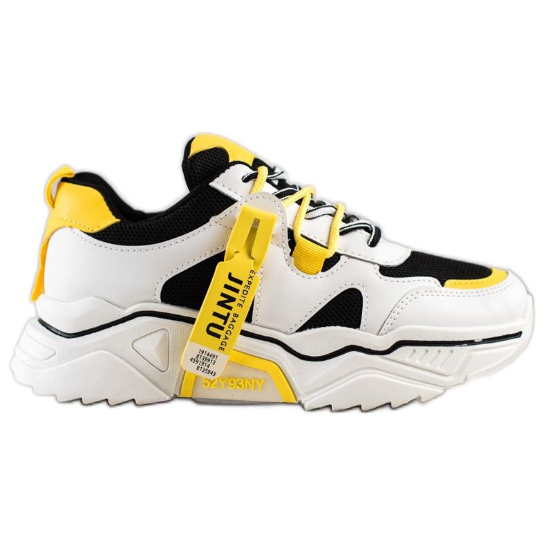 Weide Mode snörskor vit svart mångfärgad