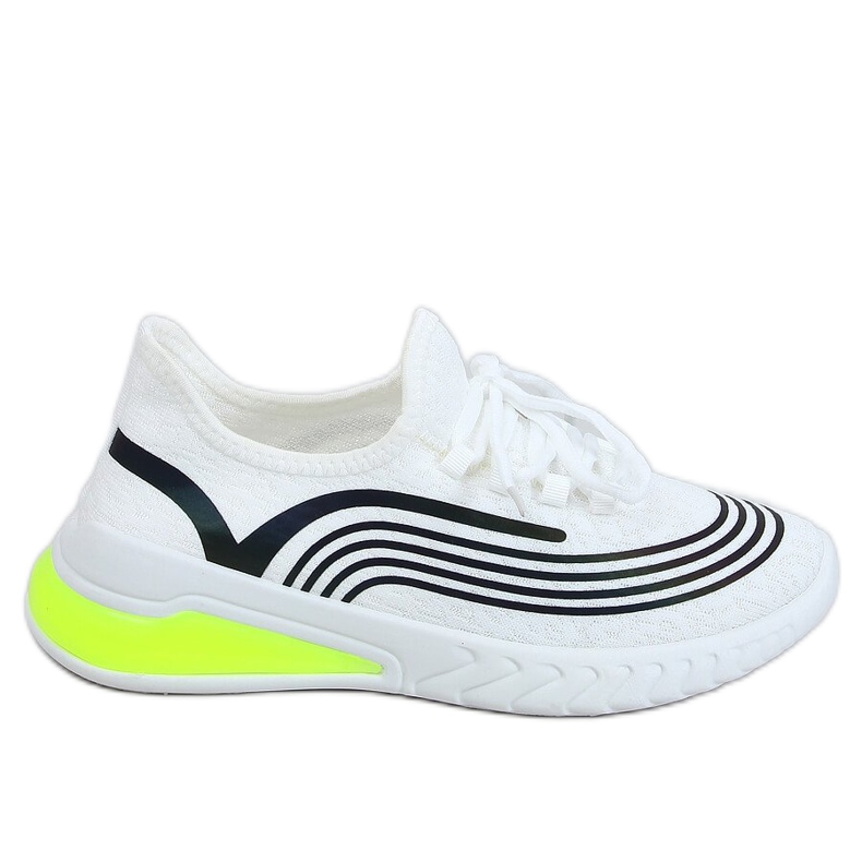 Vit 3436 Vita strumpor sportskor