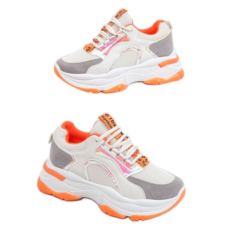 Beige sportskor R12YD518-11 Orange
