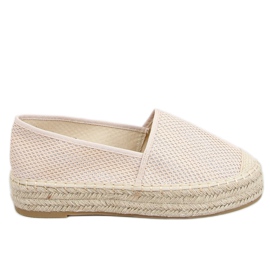 Beige espadriller för kvinnor A666-ESP-1 Beige