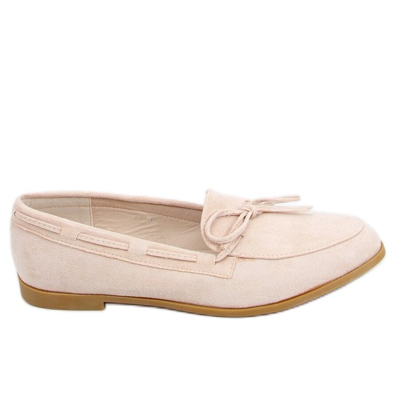 Klassiska damloafers beige 3394 Beige