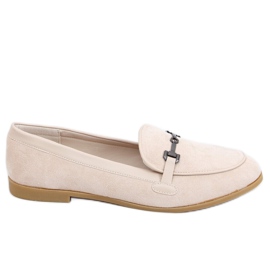 Dam beige loafers 8742 Beige