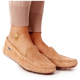 PH1 Loafers i mocka för kvinnor Beige San Marino