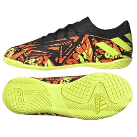 Adidas Nemeziz Messi.4 I Jr FW7310 fotbollsskor svart, gul, orange orange