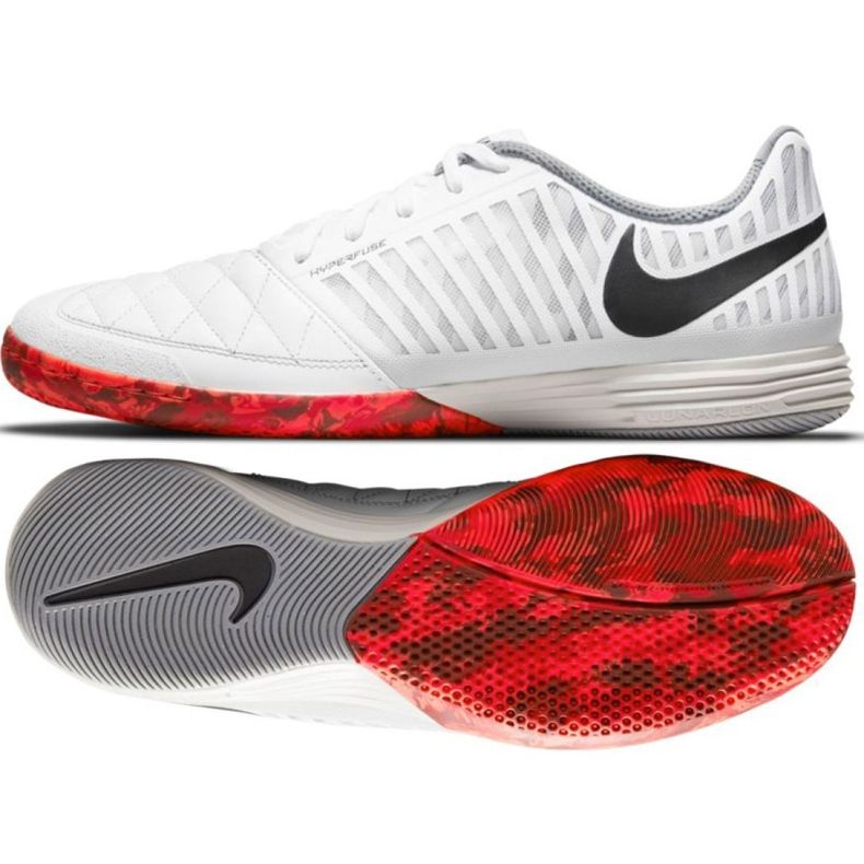 Nike Lunargato Ii M 580456 106 fotbollsskor vit vit