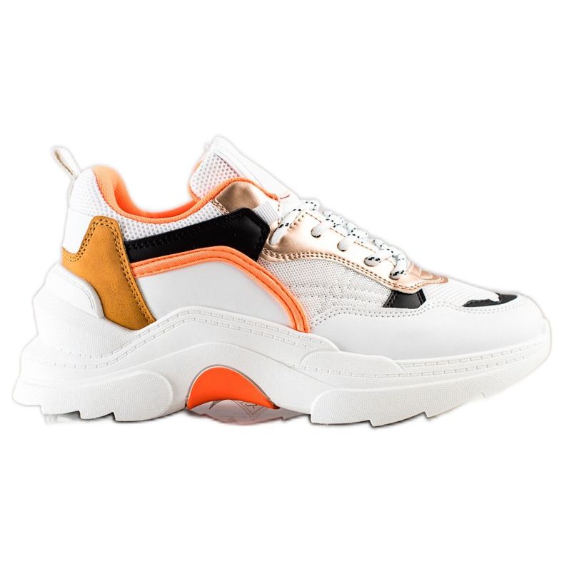 SHELOVET Trendiga färgglada sneakers mångfärgad