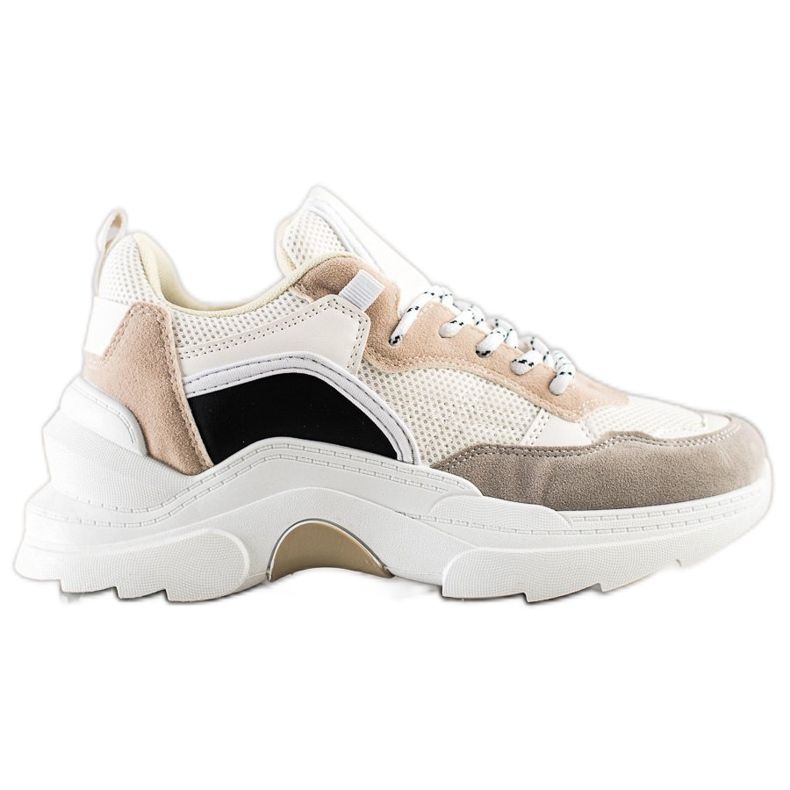 SHELOVET Trendiga färgglada sneakers mångfärgad