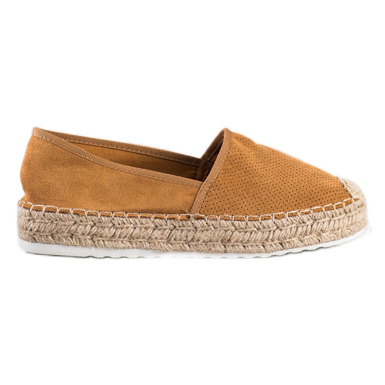 Seastar Openwork Espadrilles med mocka brun