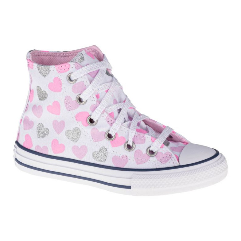 Converse Chuck Taylor All Star High Top Jr 668019C vit svart