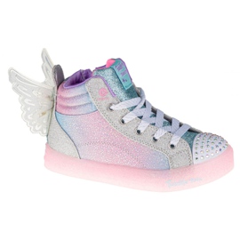 Skechers Shuffle Brights Glimmer Wings W 20254L-LBMT Sko rosa mångfärgad