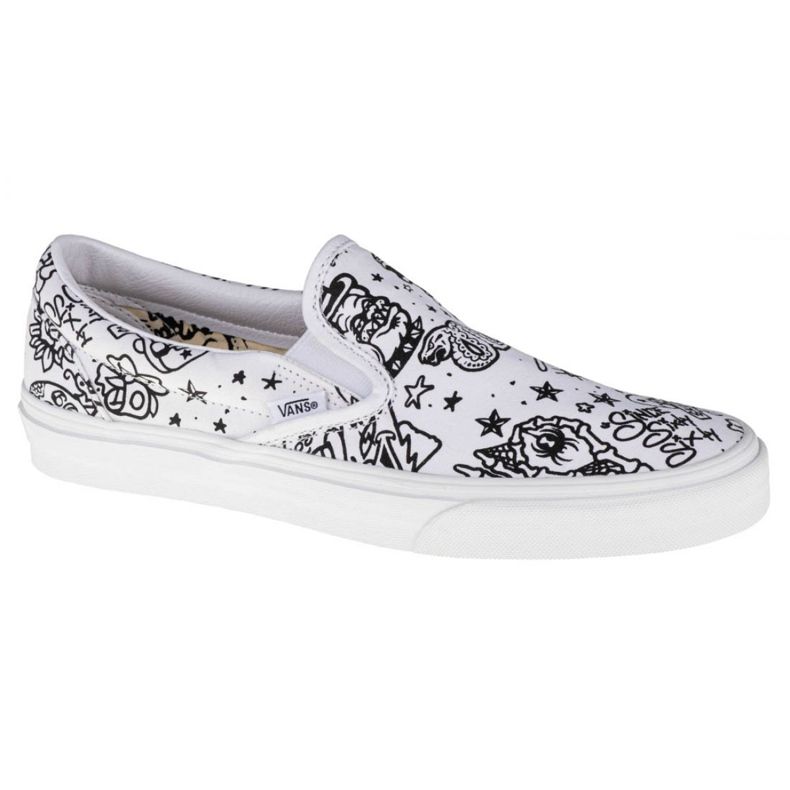 Vans Classic Slip-On U VN0A4BV31IU Skor vit svart