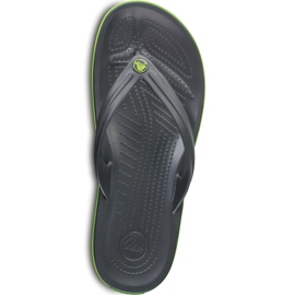 Crocs tofflor Crocband Flip grafitgrön 11033 OA1 mångfärgad