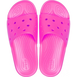 Crocs Classic Slide tofflor dam rosa 206121 6QQ