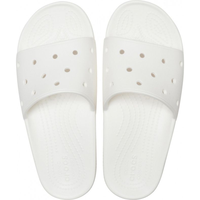 Crocs Classic Slide tofflor dam vita 206121 100