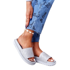 Dam Tofflor På The Big Star HH274688 Grå Plattform