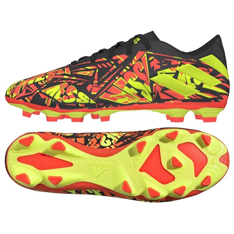 Adidas Nemeziz Messi.4 FxG M FW7431 fotbollsskor mångfärgad mångfärgad