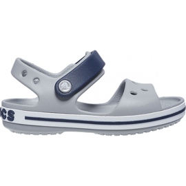 Crocs sandaler för barn Crosband Sandal Barn grå-marinblå 12856 01U