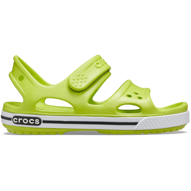 Crocs sandaler för barn Crocband Ii Sandal limesvart 14854 3T3 grön
