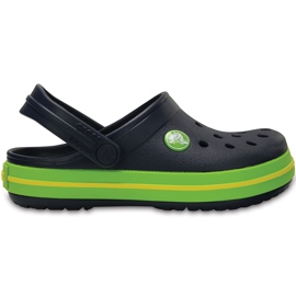 Crocs för barn Crocband Clog K marinblå-grön 204537 4K6