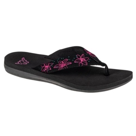 Kappa Lagoon W 242484-1122 flip-flops svart violett