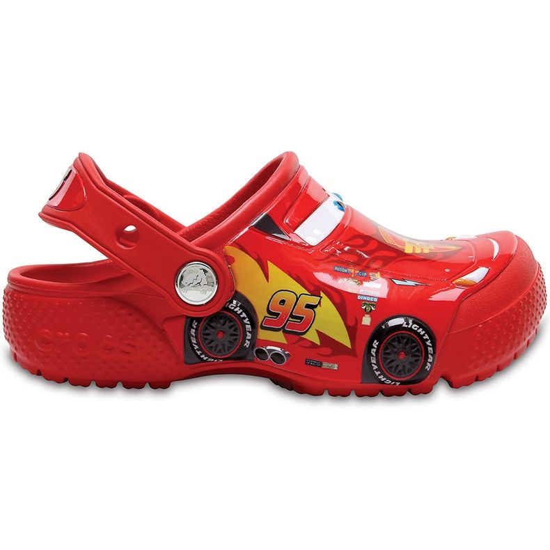 Crocs Kids Fun Lab Cars Träsko röd 204116 8C1