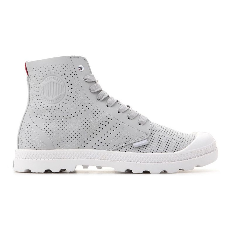 Skor Palladium Mid Lp Perf W 95756-073-M grå