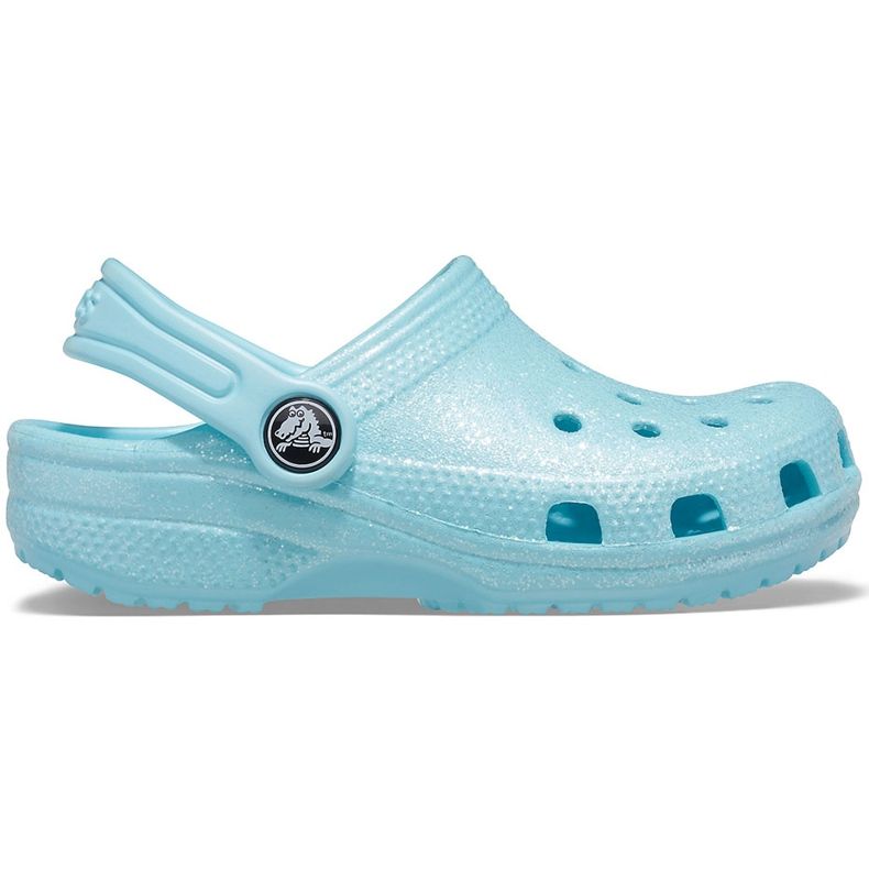 Crocs barn Classic Glitter Clog blue 205441 4O9 blå