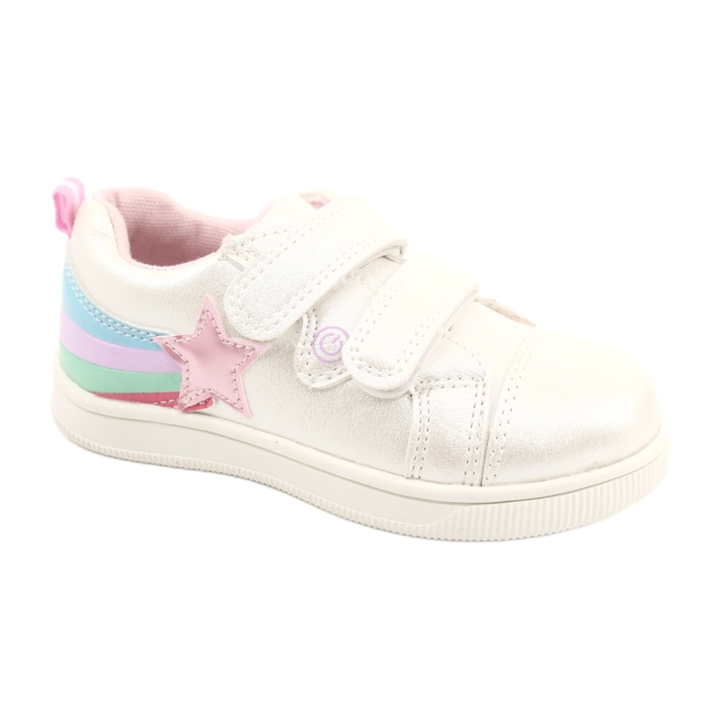 Evento Girls 'Sports Shoes With a Star 21DZ23-3904 White vit
