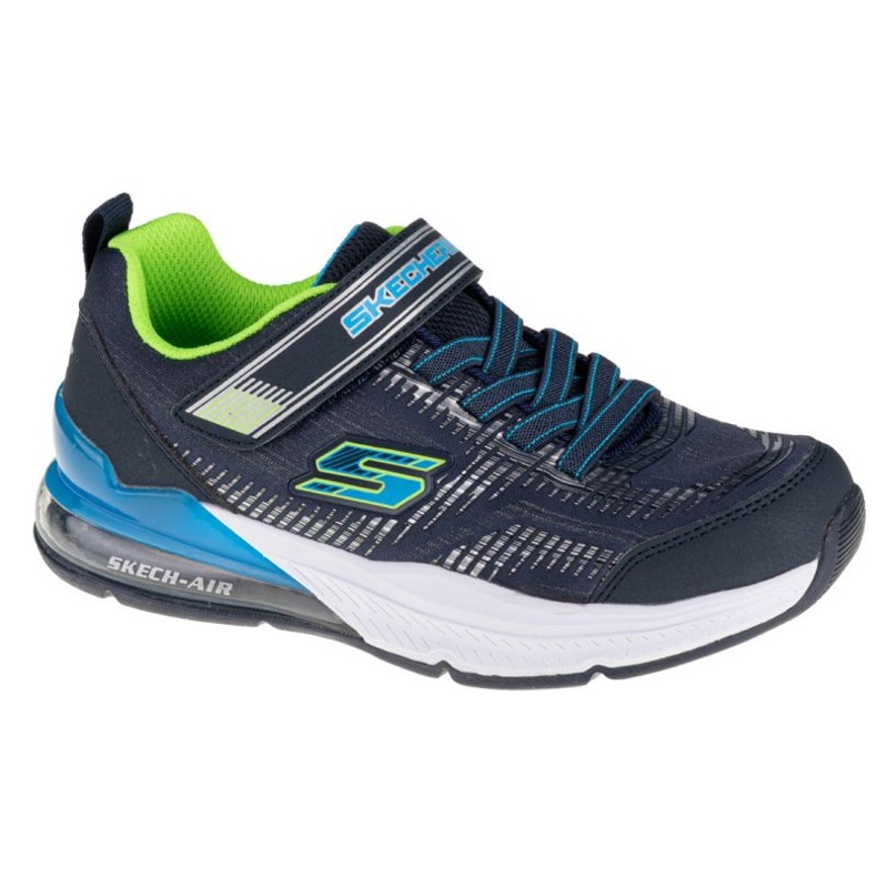 Skechers Skech-Air Blast Tallix Jr 97743L-NVBL vit marinblå