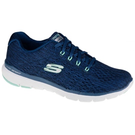 Skechers Flex Appeal 3.0 Satellites W 13064-NVGR marinblå