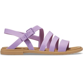 Crocs Sandaler för kvinnor Tulum Sandal Violet 206 107 5PR purpur