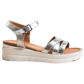 Seastar Sandaler på plattformen silver-