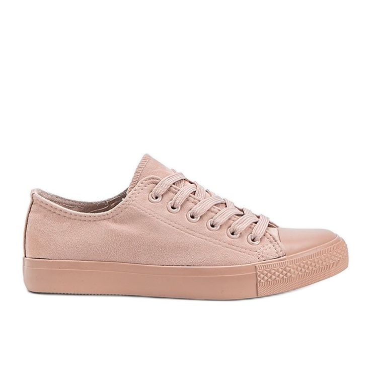 Mara rosa eko-mocka sneakers