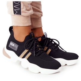 Sportstrumpor för kvinnor GOE HH2N4017 Svart