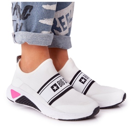 Sportskor Slip-On Memory Foam Big Star HH274538 Vit