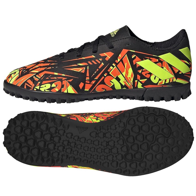 Adidas Nemeziz Messi.4 Tf Jr FW7311 fotbollsskor mångfärgad orange