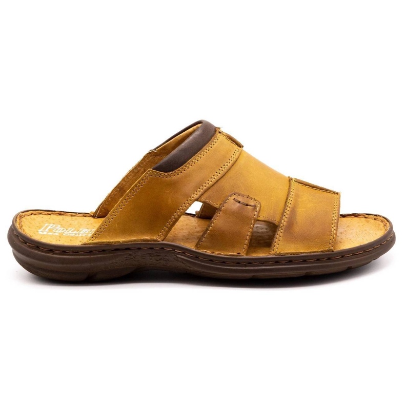 Polbut Tofflor för män 358 röda orange