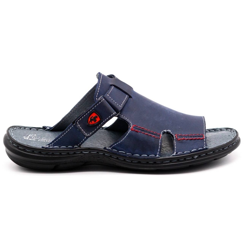 Polbut Herrtofflor 356 marinblå