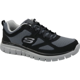 Skechers Burns Agoura M 52635-BKGY Sko svart