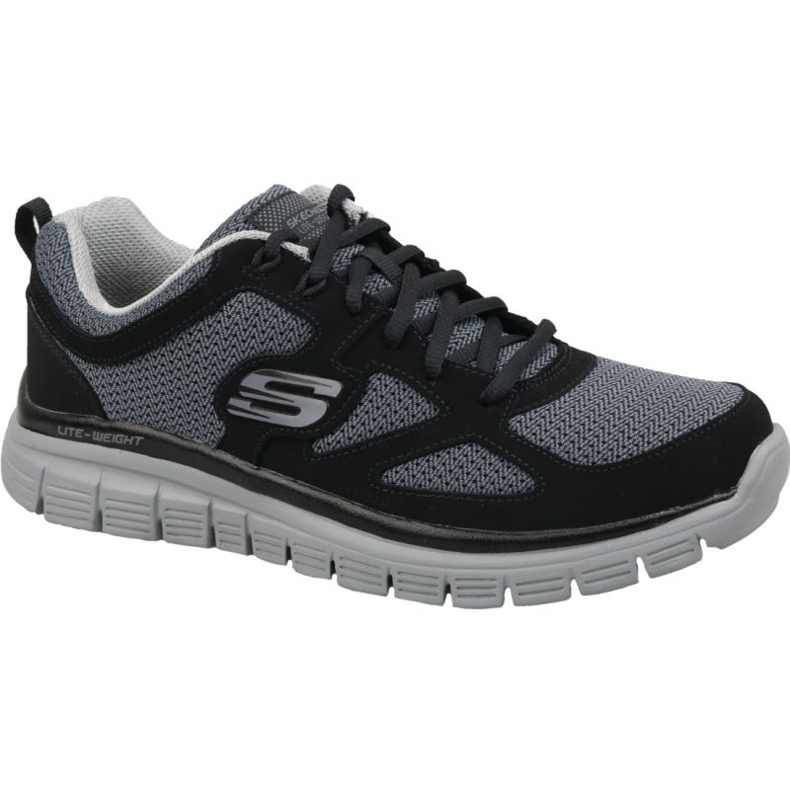 Skechers Burns Agoura M 52635-BKGY Sko svart