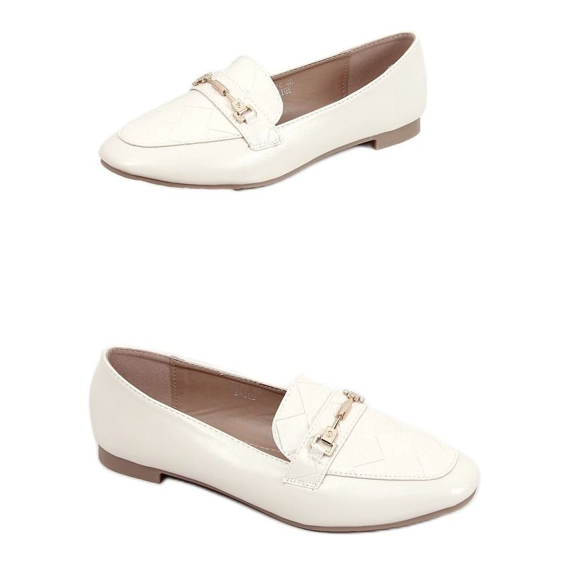 Dam beige loafers JL76 Beige