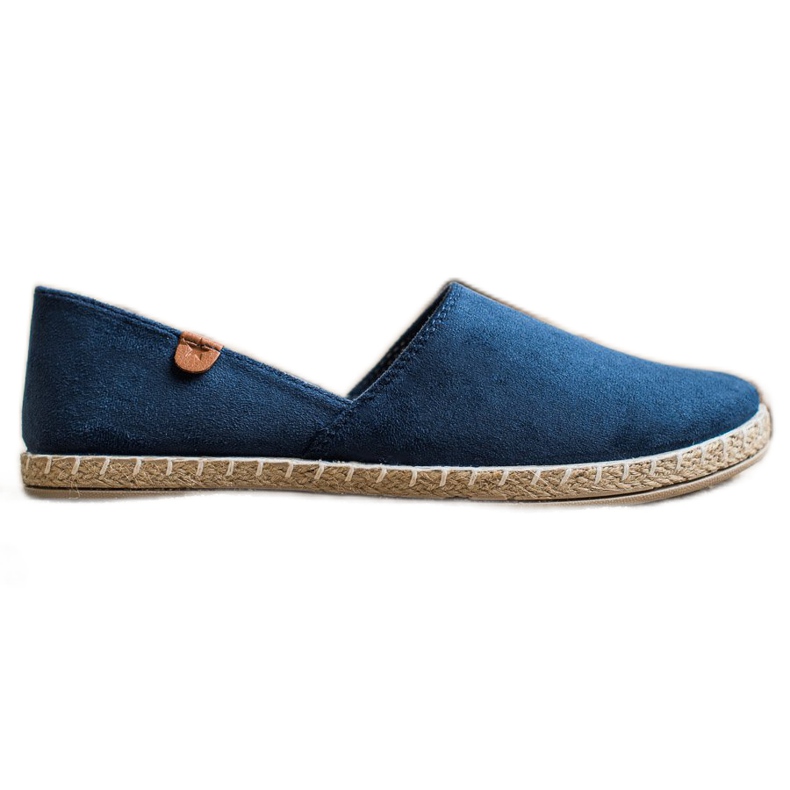 SHELOVET Slip-on Navy Blue Espadrilles marinblå