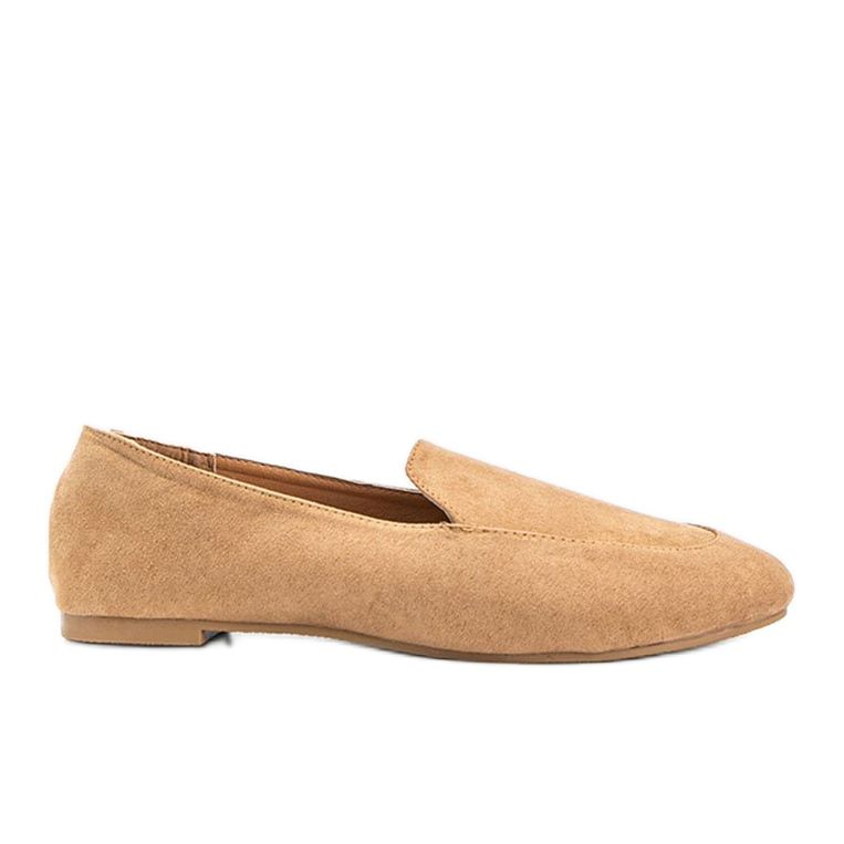 Devyn eko-mocka beige loafers