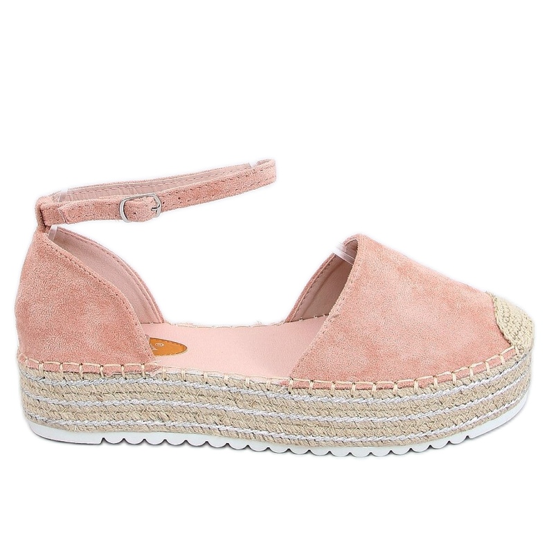 Espadriller, sandaler rosa 2138 Rosa