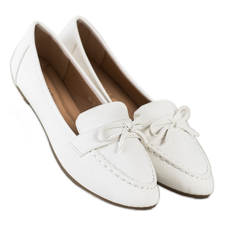 Diamantique Eco Leather Loafers vit
