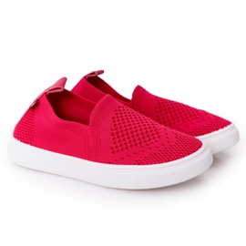 Barns Slip-On Big Star HH374102 Fuchsia rosa