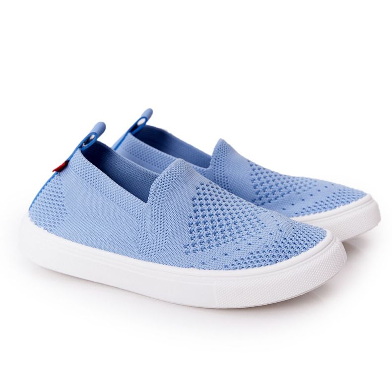 Barns Slip-On Big Star HH374108 Blue Slip-On sneakers blå