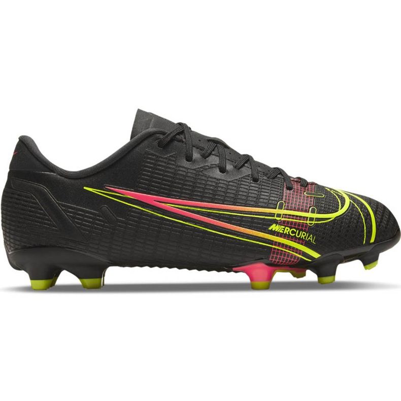 Nike Mercurial Vapor 14 Academy FG / MG Junior CV0811 090 fotbollsskor svart svart
